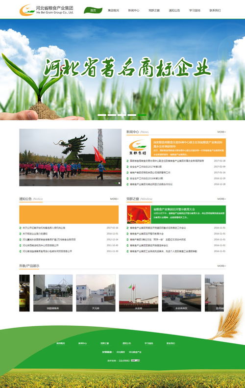 河北省糧食產(chǎn)業(yè)集團(tuán)與政府、協(xié)會(huì)攜手推動(dòng)石家莊網(wǎng)站建設(shè)與開(kāi)發(fā)